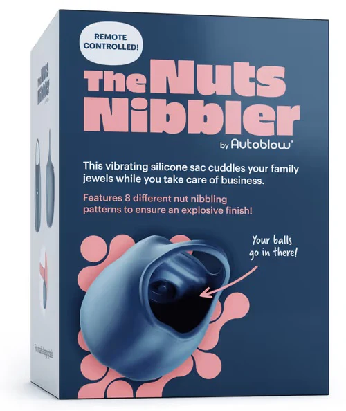 The Nuts Nibbler Vibrating Silicone Sac by AutoBlow - Image 2