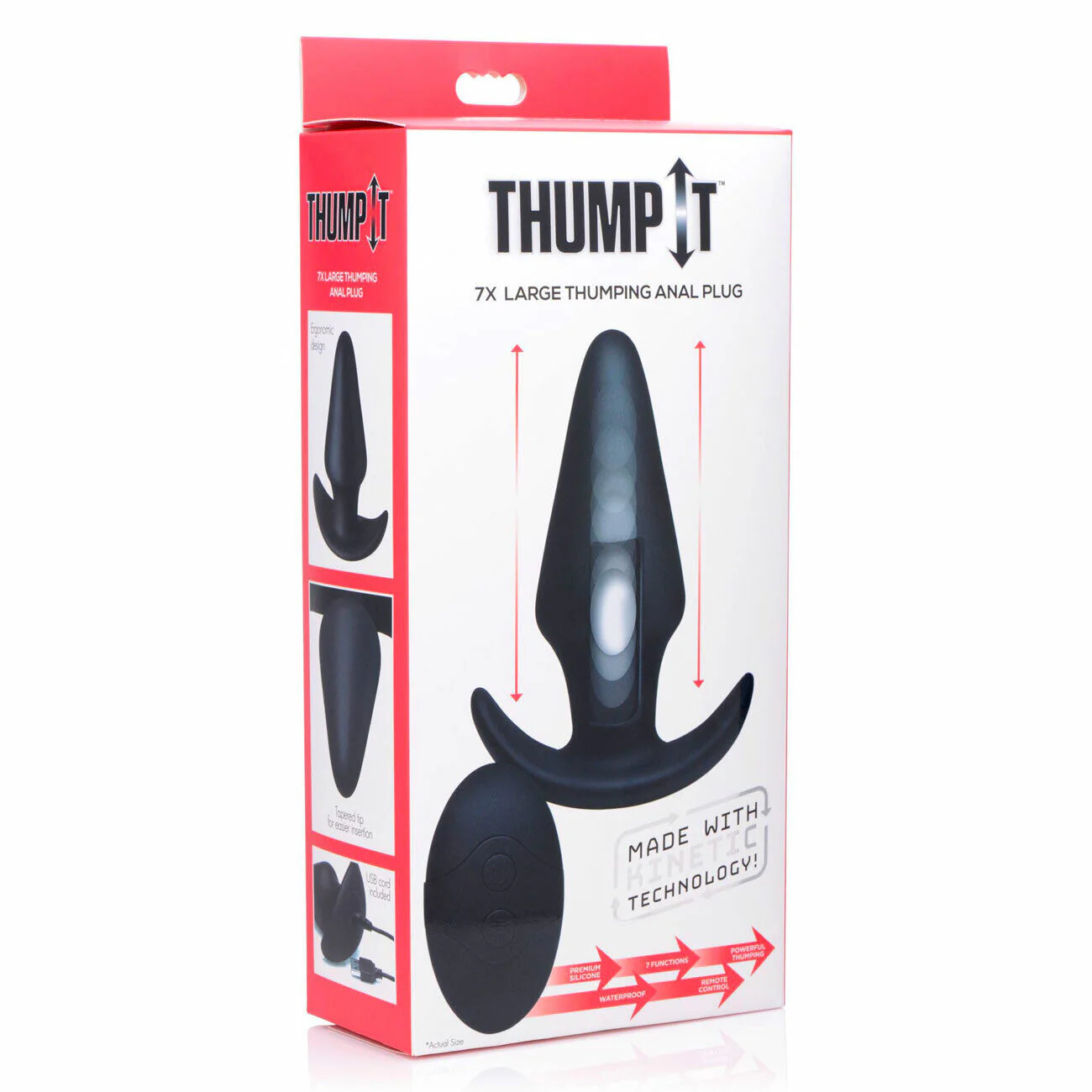 Thump It 7x Large Thumping Anal Plug - Image 6
