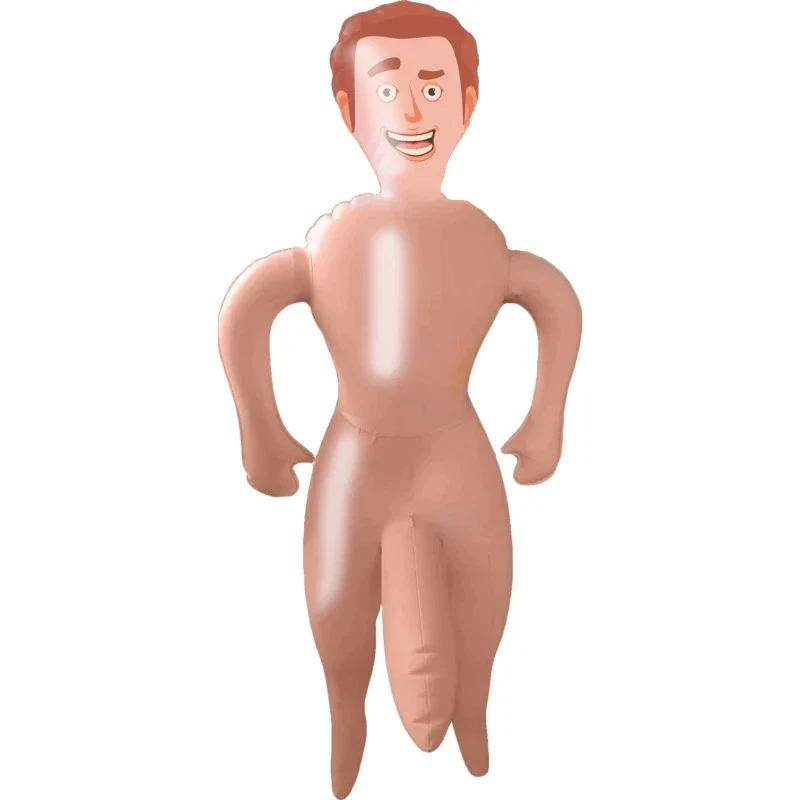 Tiny Tim Blow Up Party Doll - Image 2
