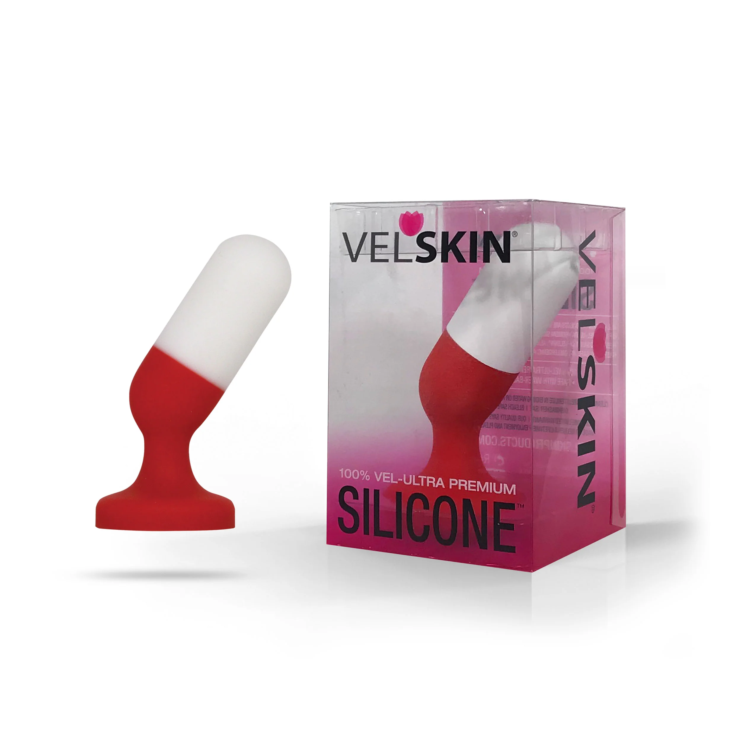 Velskin Red/White Pill Plug - Image 3