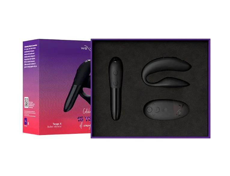 We-Vibe 15th Anniversary Collection Vibrator Set - Sync 2 & Tango X - Image 6