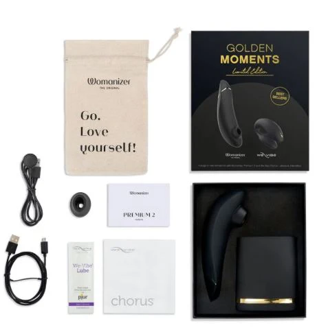 We-Vibe Chorus & Womanizer Premium 2 Golden Moments Collection - Image 9
