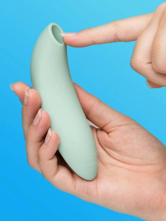 Melt 2 App Controlled Clitoral Suction Vibrator in Sage by We-Vibe - Image 5