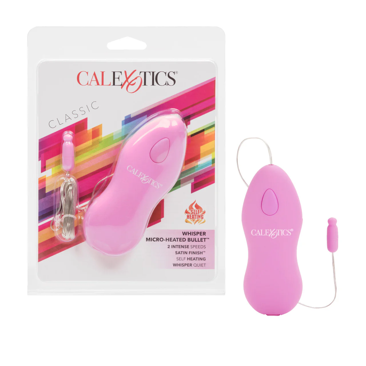 Whisper Micro-Heated Bullet - Pink - Image 9
