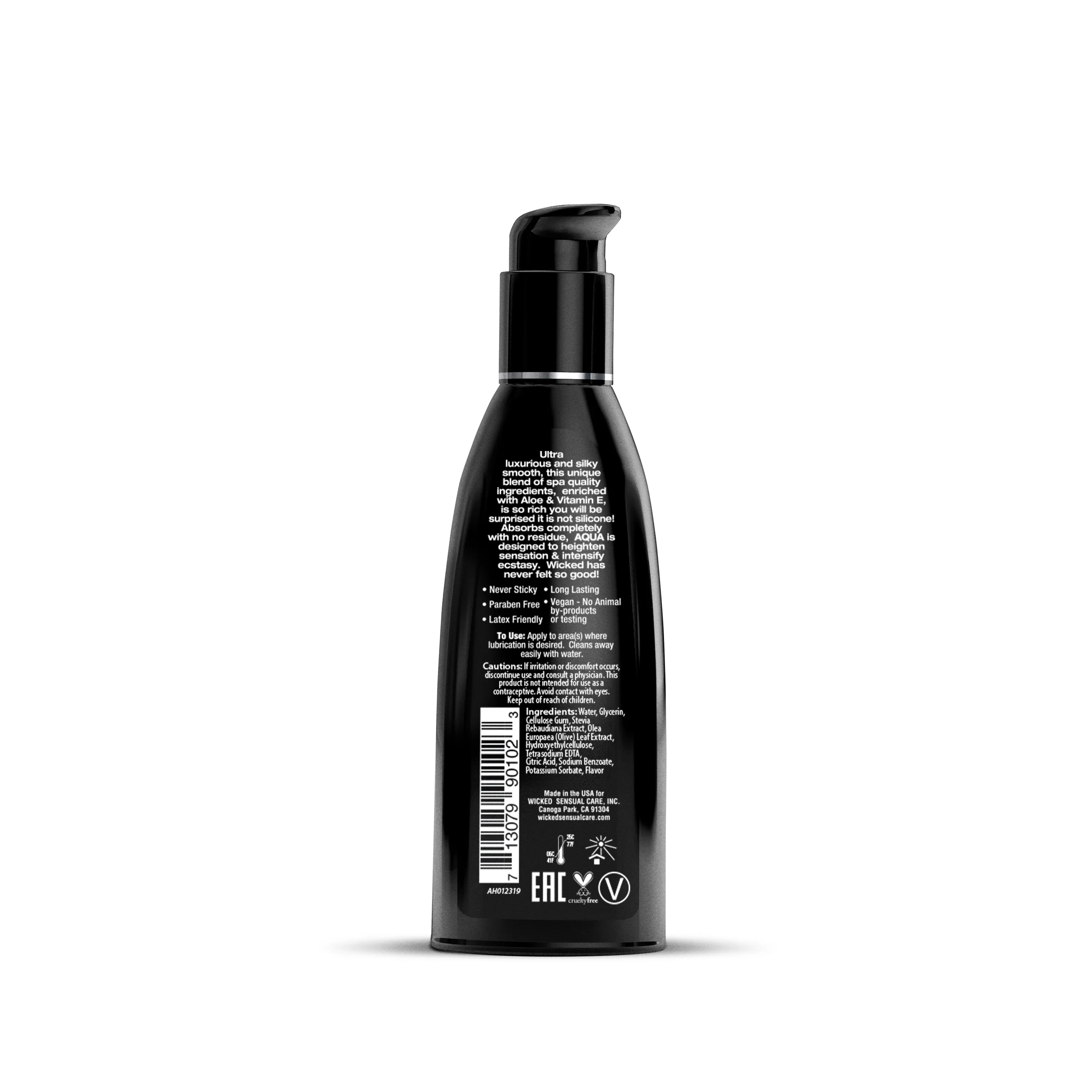 Wicked Aqua Lubricant - 2 oz - Image 2