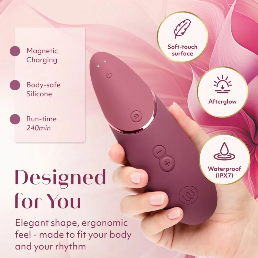 Womanizer Next Clitoral 3D Pleasure Air Stimulator - Dusky Pink - Image 3