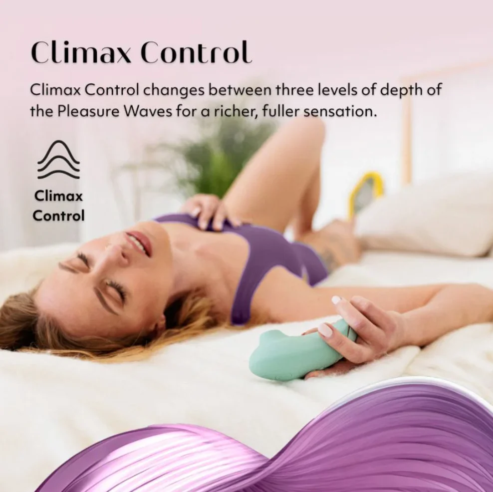 Womanizer Next Clitoral 3D Pleasure Air Stimulator - Sage - Image 4